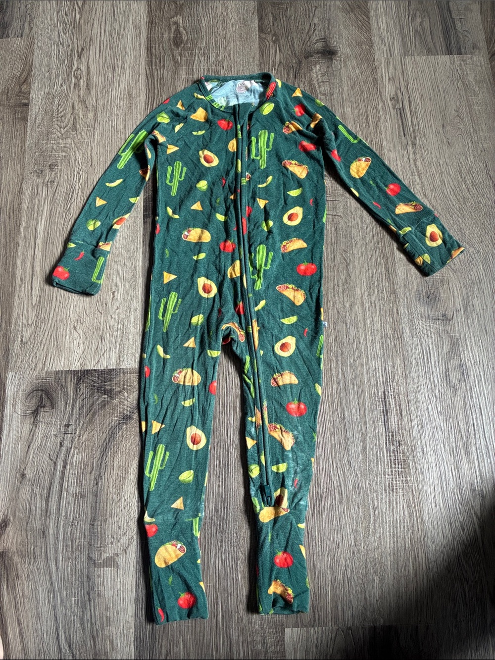 Hanlyn Let’s Taco Bout It Bamboo Rompsie 12-18 Months